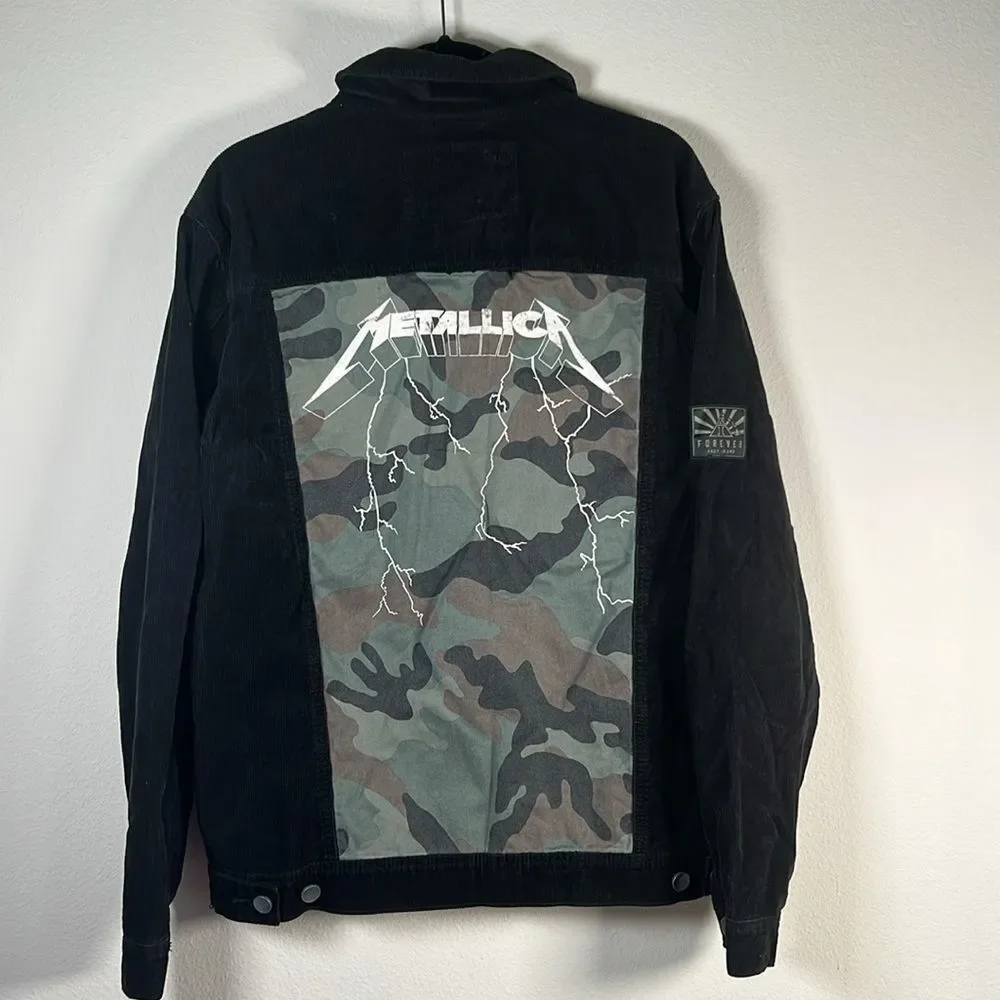 Billabong Metallica Black Album Jacket L - Picture 1 of 9